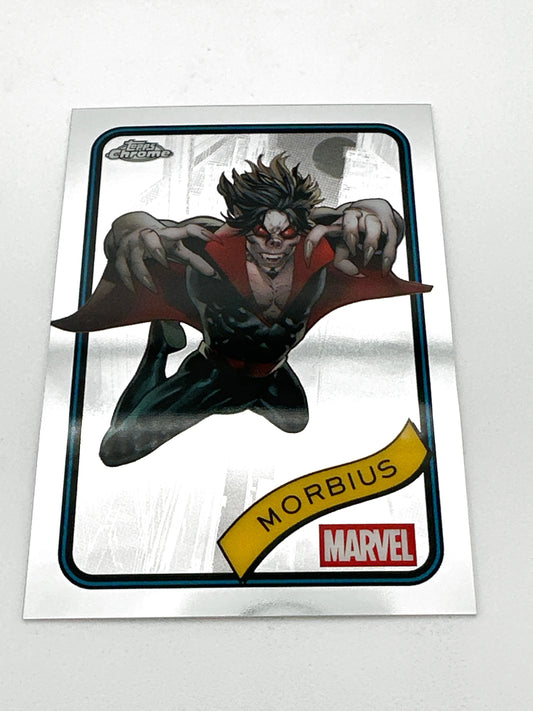 2025 Topps Marvel Chrome #166 Morbius Base