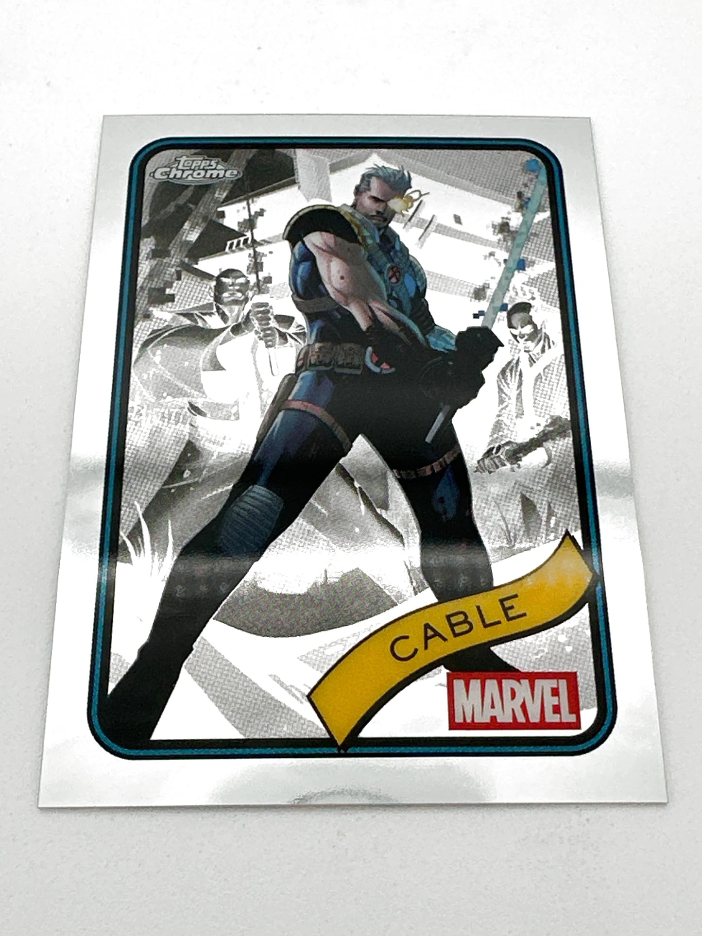 Marvel Topps Chrome Cable Base