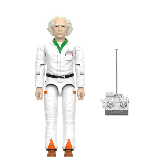 Back To The Future Doc Brown '85 3 3/4-Inch ReAction+ Figure