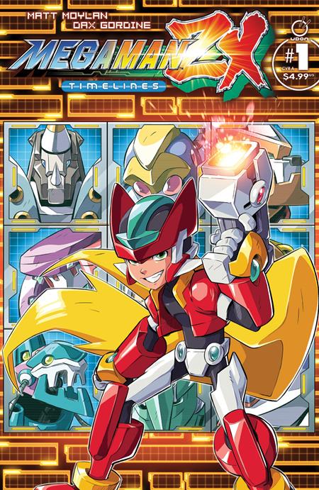 MEGA MAN ZX TIMELINES #1 (ONE SHOT) CVR A DAX GORDINE NM