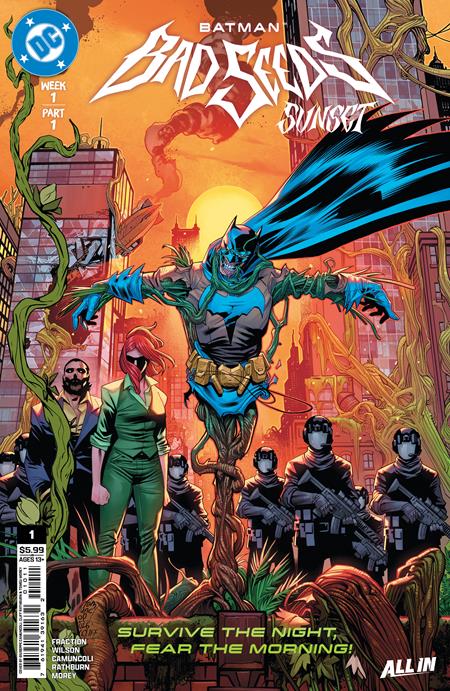 BATMAN BAD SEEDS SUNSET #1 (ONE SHOT) CVR A GIUSEPPE CAMUNCOLI & CLIFF RATHBURN