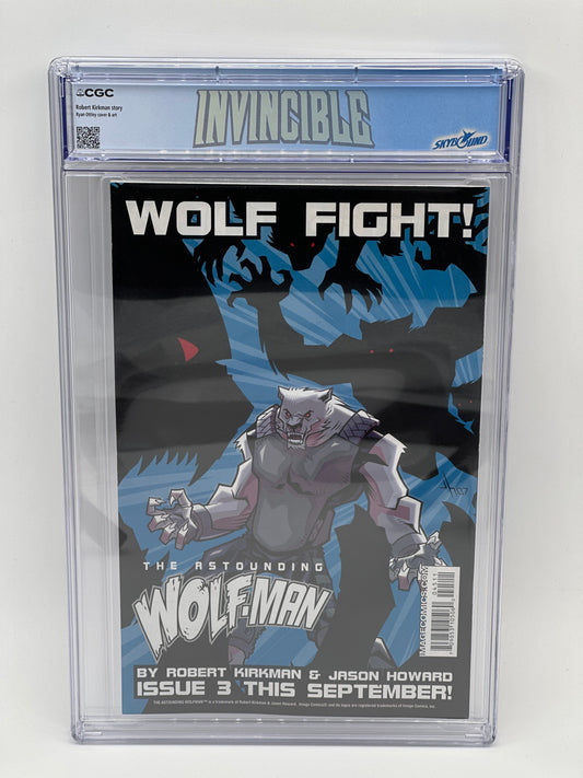 Invincible #45 CGC 9.6 Custom Label