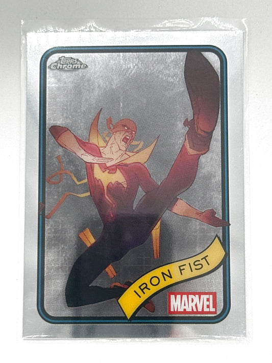 2025 Topps Marvel Chrome #137 Iron Fist Base