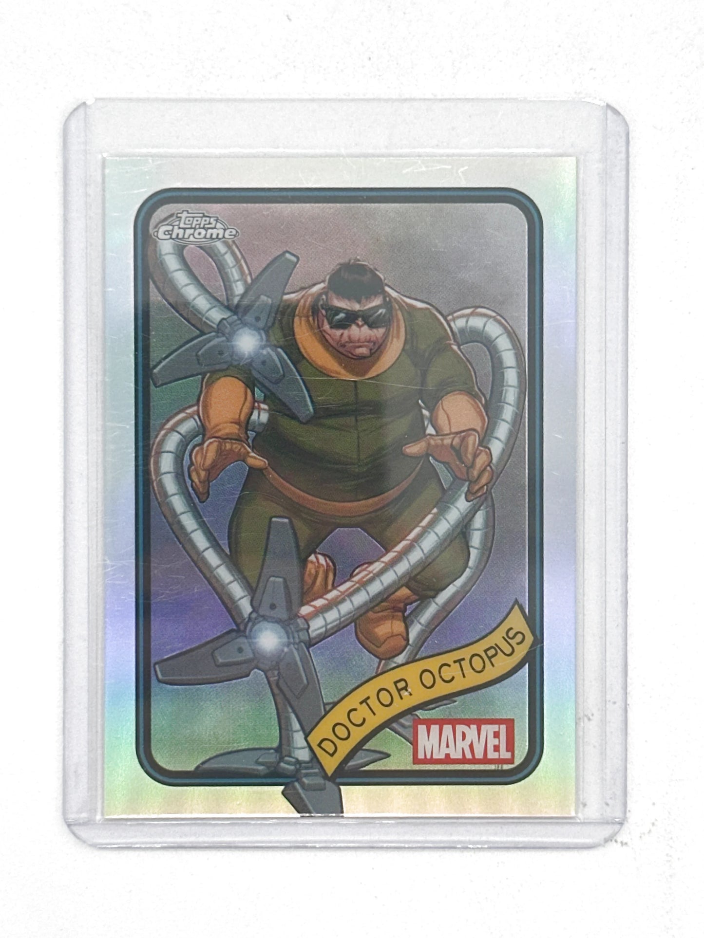 2025 Topps Marvel Chrome #160 Doctor Octopus Base Refractor