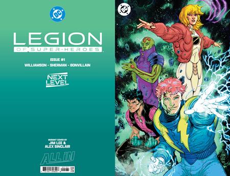LEGION OF SUPER-HEROES #1 CVR G JIM LEE FOIL VAR