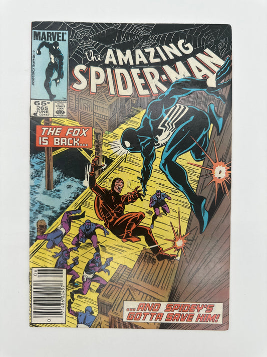 The Amazing Spider-Man #265 Newsstand VF