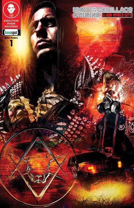 NIGHT OF THE CADILLACS ORIGINS BLOOD WORLD CITY #1 CVR B ROB PRIOR & BRIAN C ROLL VAR (MR) - Glass City Comics & Collectibles