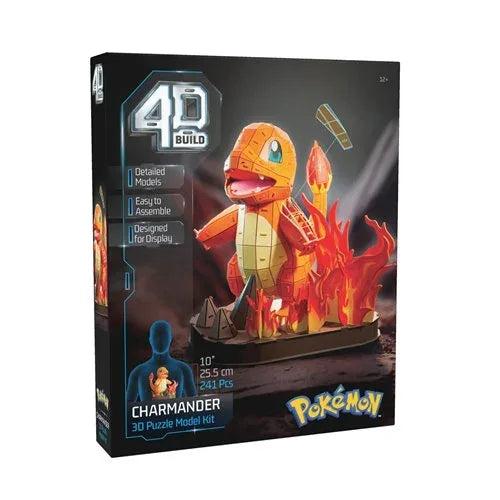 Pokemon 4D Build Charmander 3D Puzzle Model Kit - Glass City Comics & Collectibles