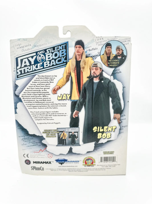 Jay and Silent Bob Strike Back Diamond Select Silent Bob Action Figure - Glass City Comics & Collectibles