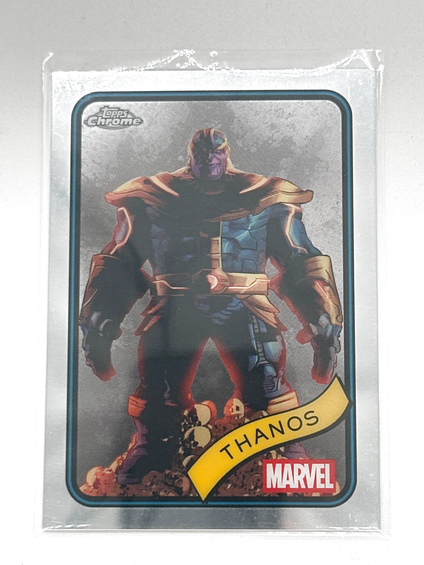 2025 Topps Marvel Chrome #158 Thanos Base