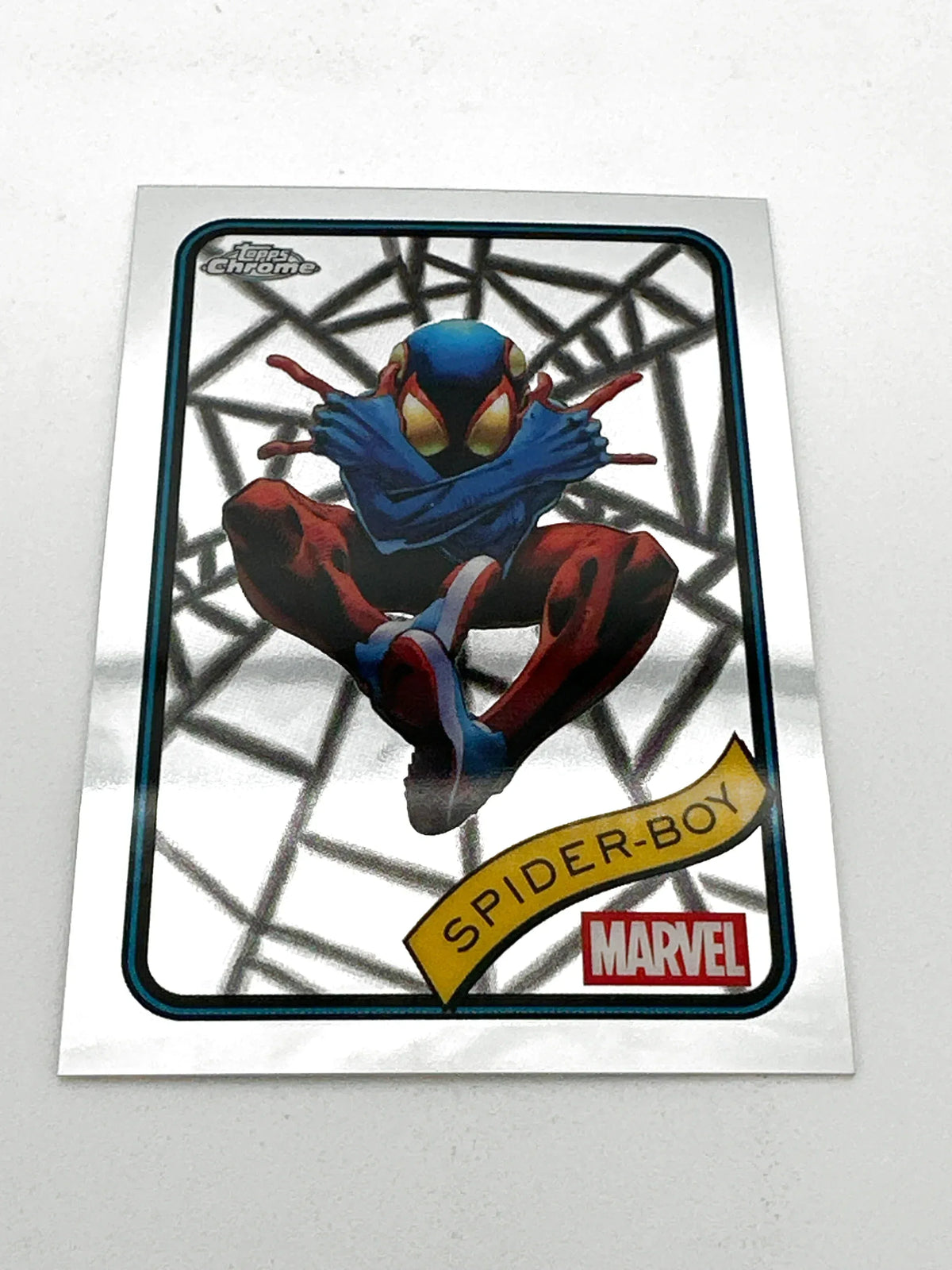 2025 Topps Marvel Chrome #057 Spider-Boy Base - Glass City Comics & Collectibles