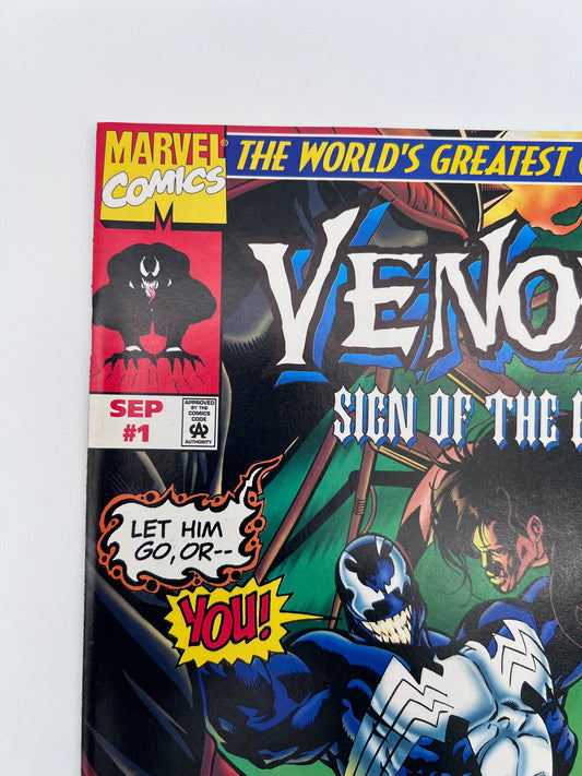 Venom: Sign of the Boss #1 VF/NM