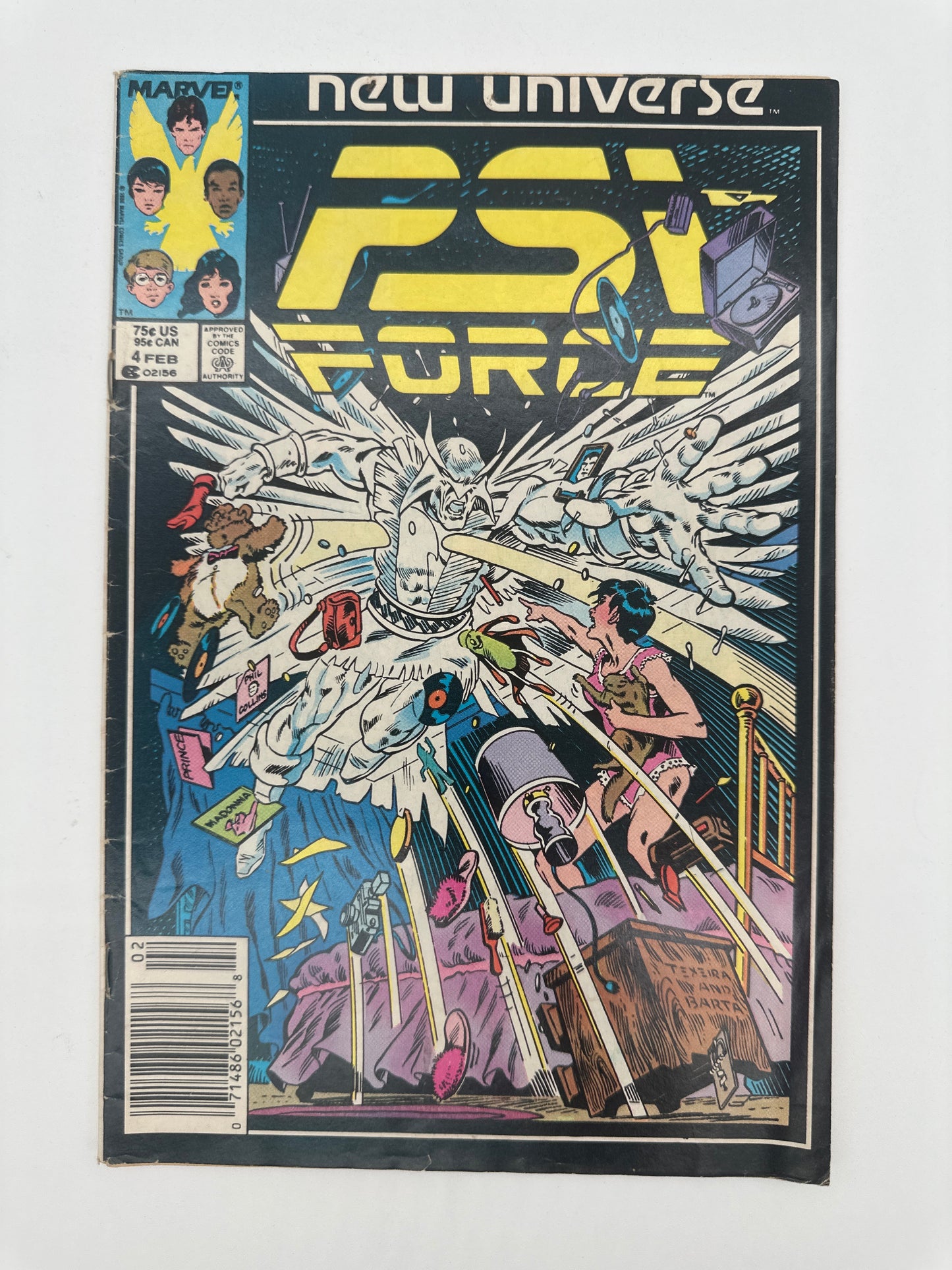 PSI Force #4 Newsstand FN/VF