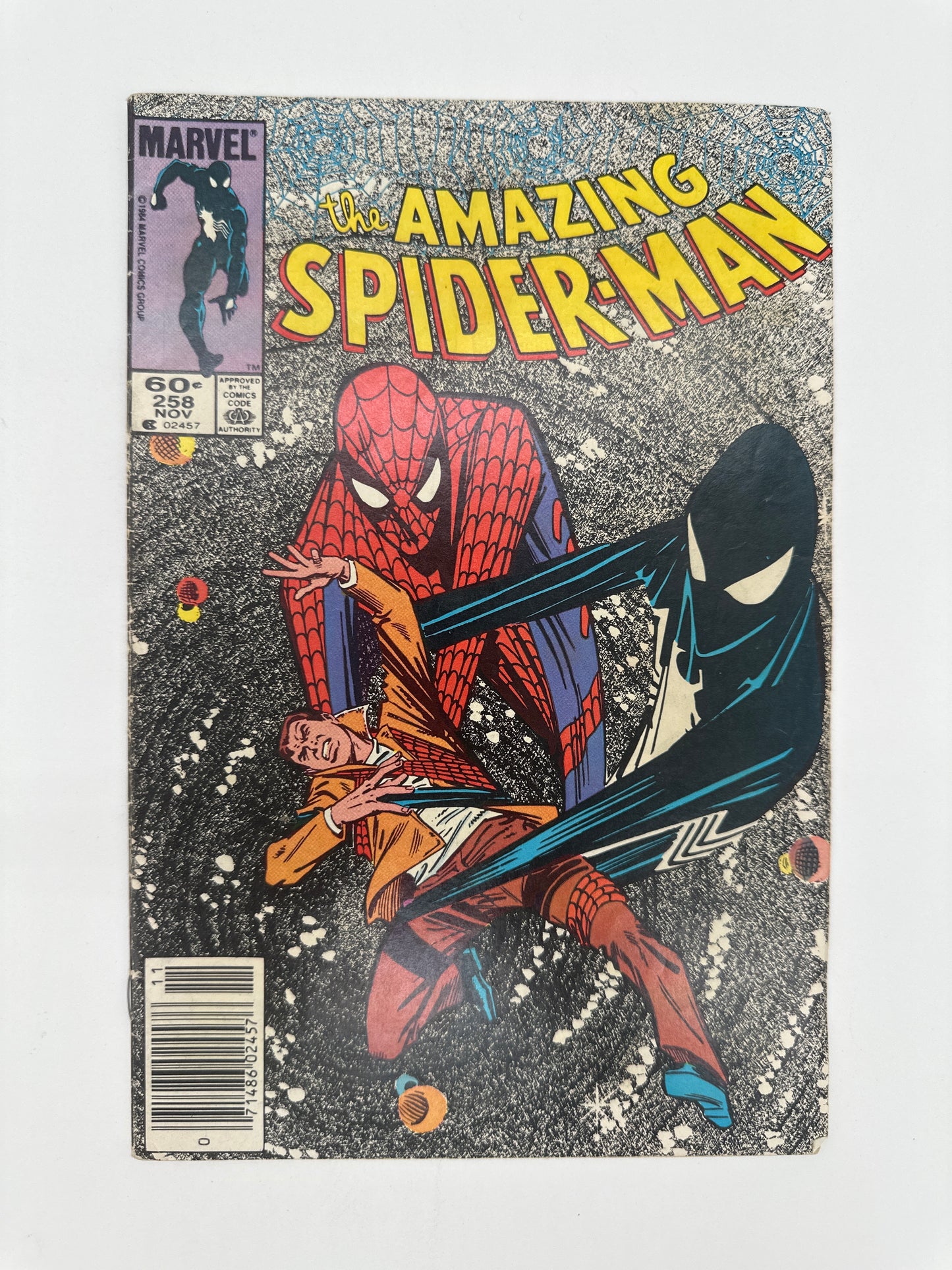 The Amazing Spider-Man #258 Newsstand FN