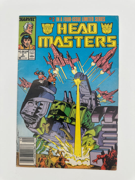 The Transformers: Headmasters #2 F
