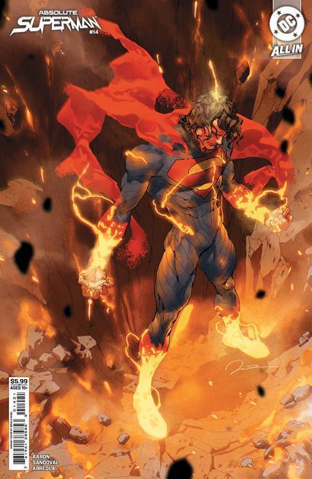 ABSOLUTE SUPERMAN #14 CVR B GERALD PAREL CARD STOCK VAR - Glass City Comics & Collectibles