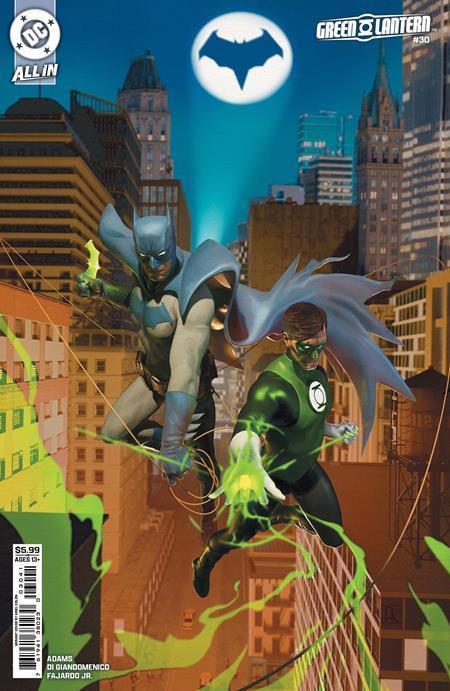 GREEN LANTERN #30 CVR D ARIEL COLON CARD STOCK VAR - Glass City Comics & Collectibles