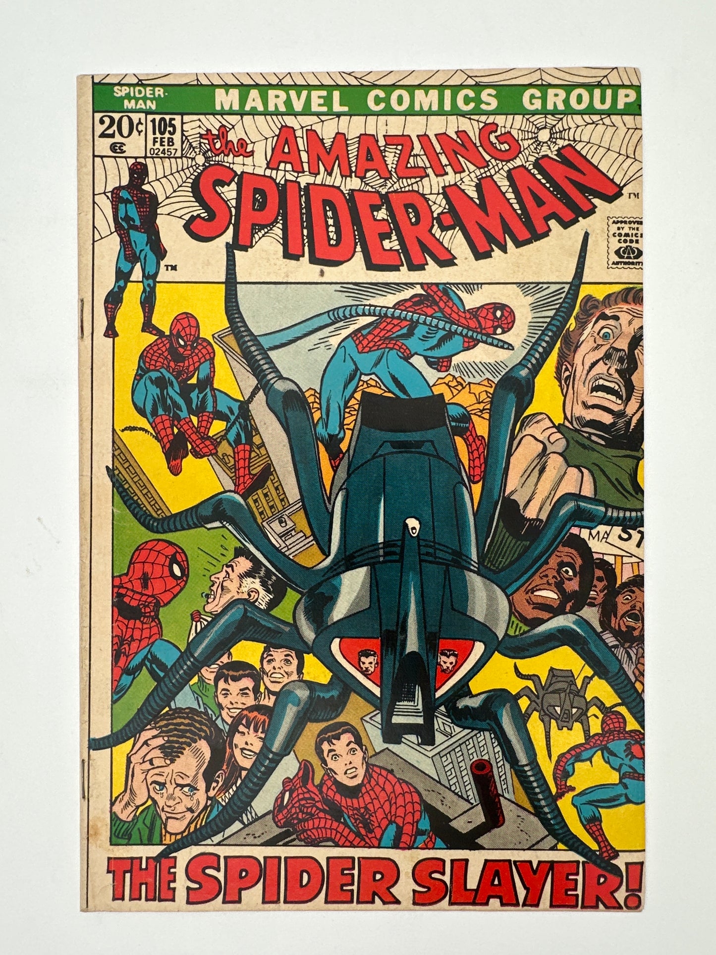 Amazing Spider-Man #105 F/VF