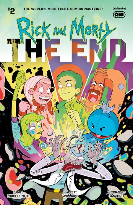 RICK AND MORTY THE END #2 (OF 6) CVR A DAVE BARDIN NM
