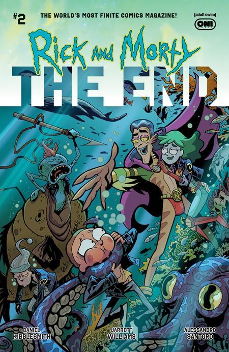 RICK AND MORTY THE END #2 (OF 6) CVR B TROY LITTLE VAR NM