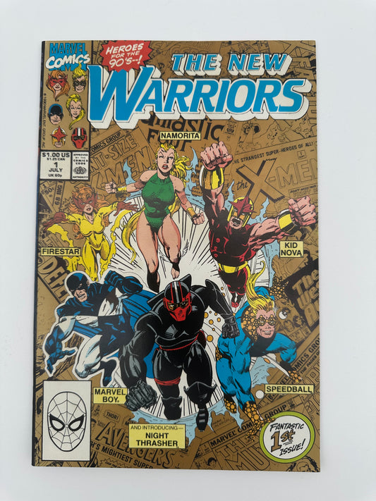 The New Warriors #1 NM (Gold Cover)