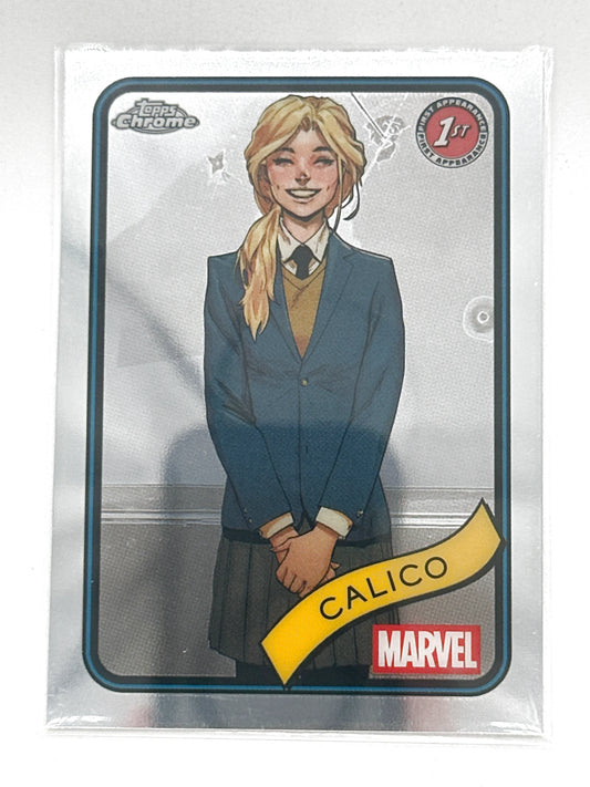 2025 Topps Marvel Chrome #067 Calico Base