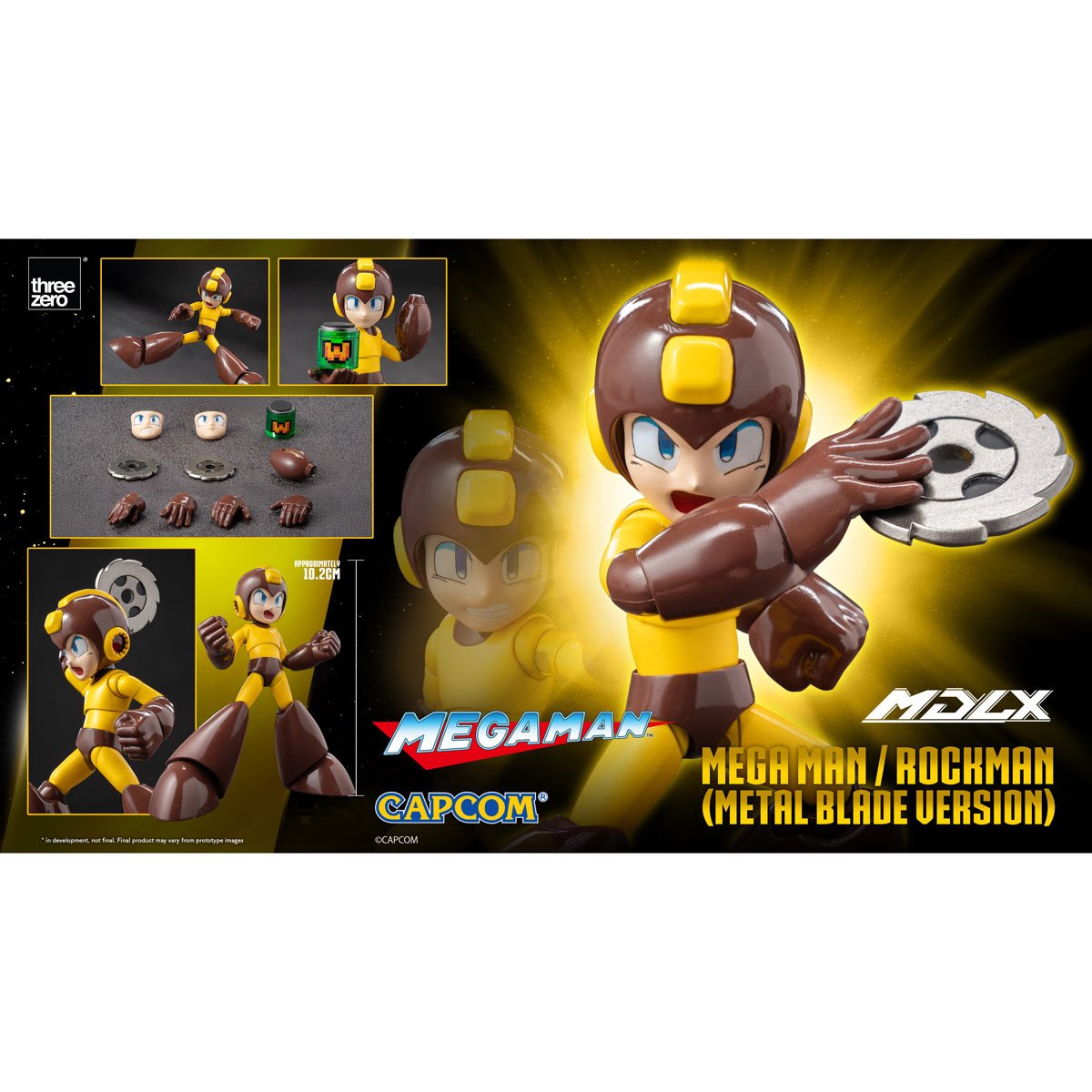 Mega Man Rockman Metal Blade Version MDLX Action Figure