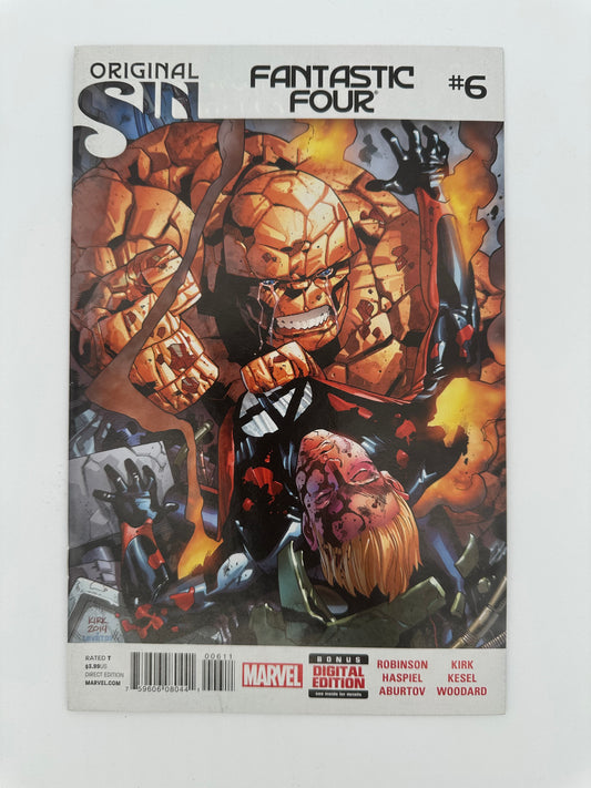 Fantastic Four Original Sin #6 NM (The Thing)