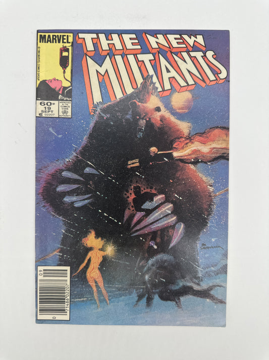 The New Mutants #19 Newsstand VF/NM