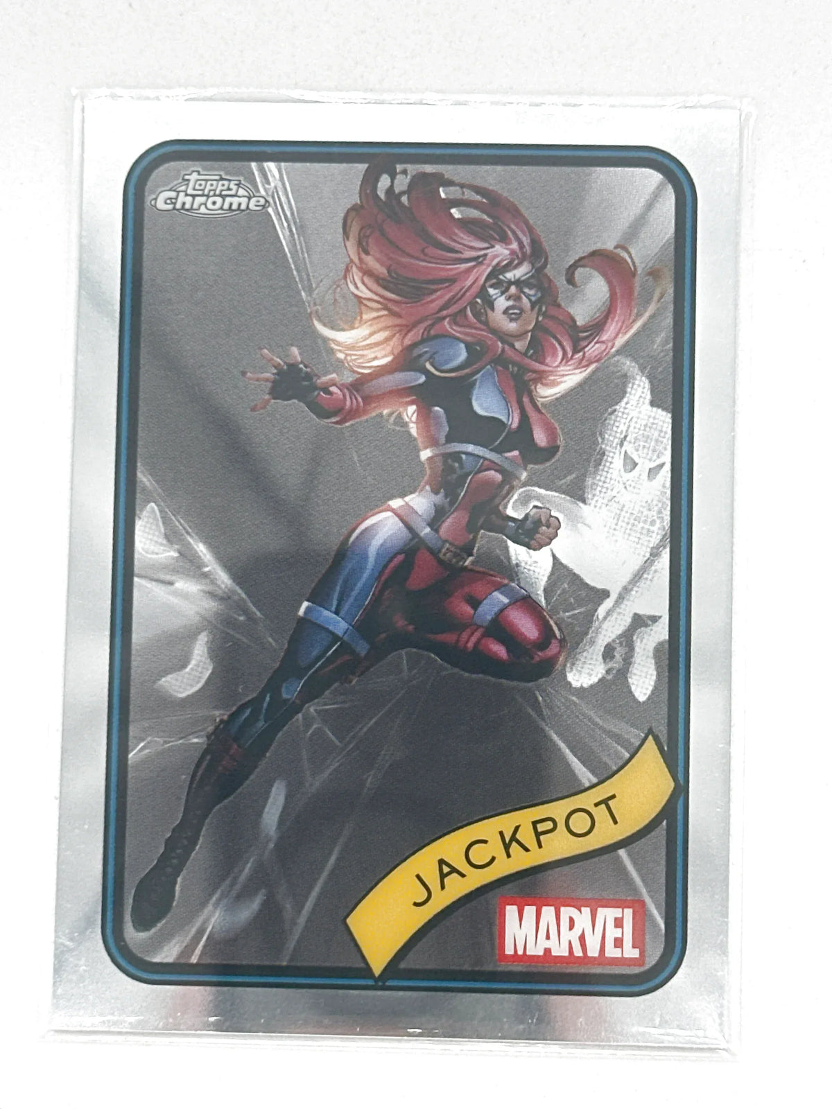 2025 Topps Marvel Chrome #081 Jackpot Base - Glass City Comics & Collectibles