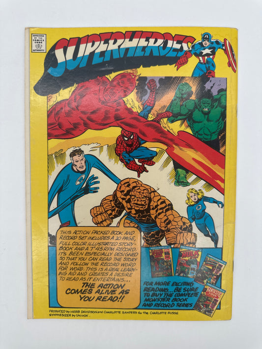 Superman Book and Record (Missing Record) FN