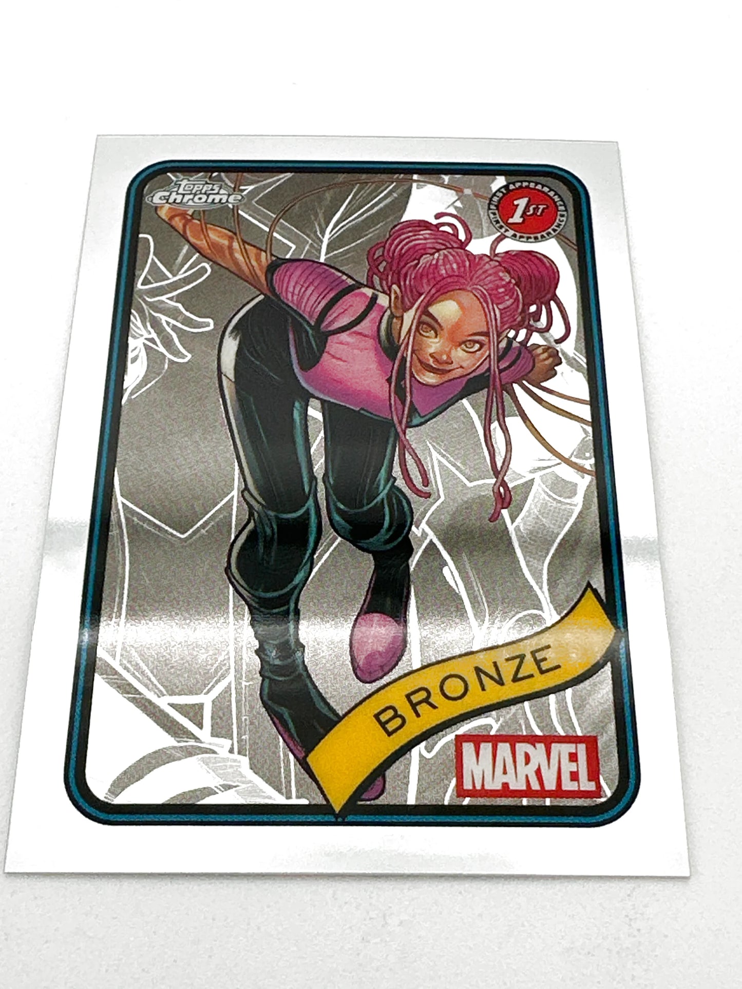 Marvel Topps Chrome Bronze Base