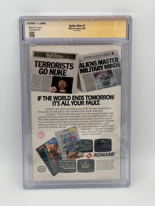 Spider-Man #1 Signed by Todd McFarlane CGC 8.5