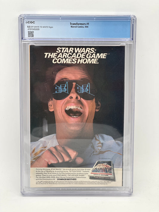 Transformers #1 CGC 8.5