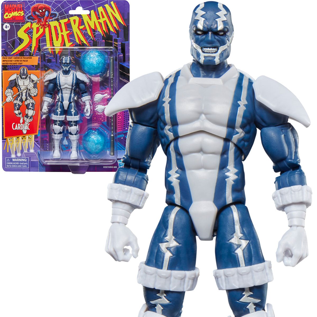 Spider-Man Marvel Legends Retro Cardback Cardiac 6-Inch Action Figure