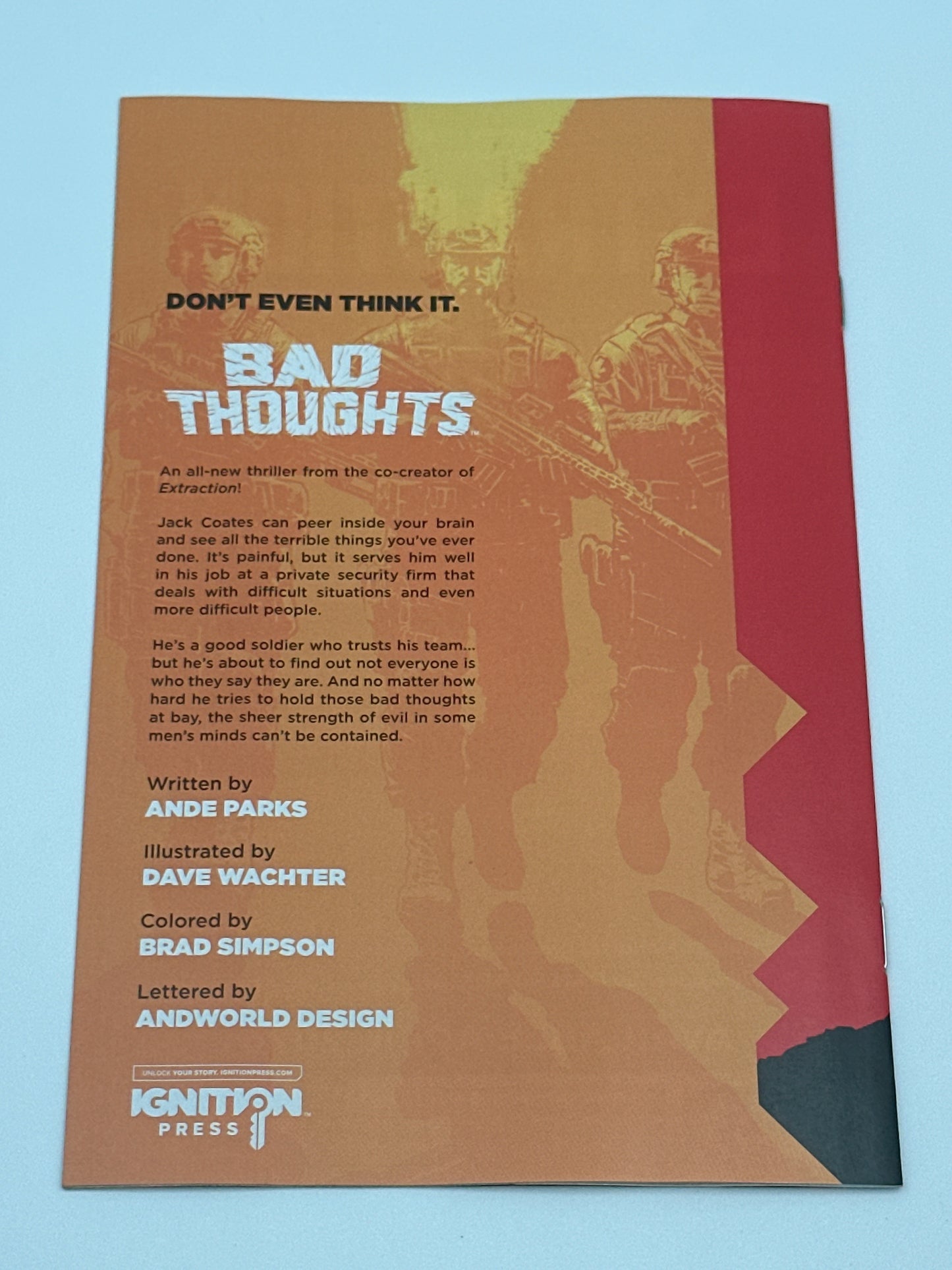 Bad Thoughts #1 Preview Ashcan 2026