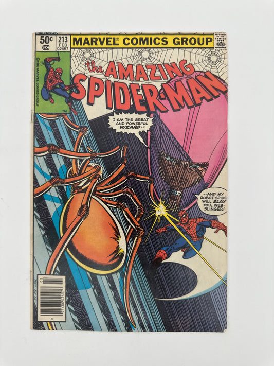 Amazing Spider-Man #213 F/VF