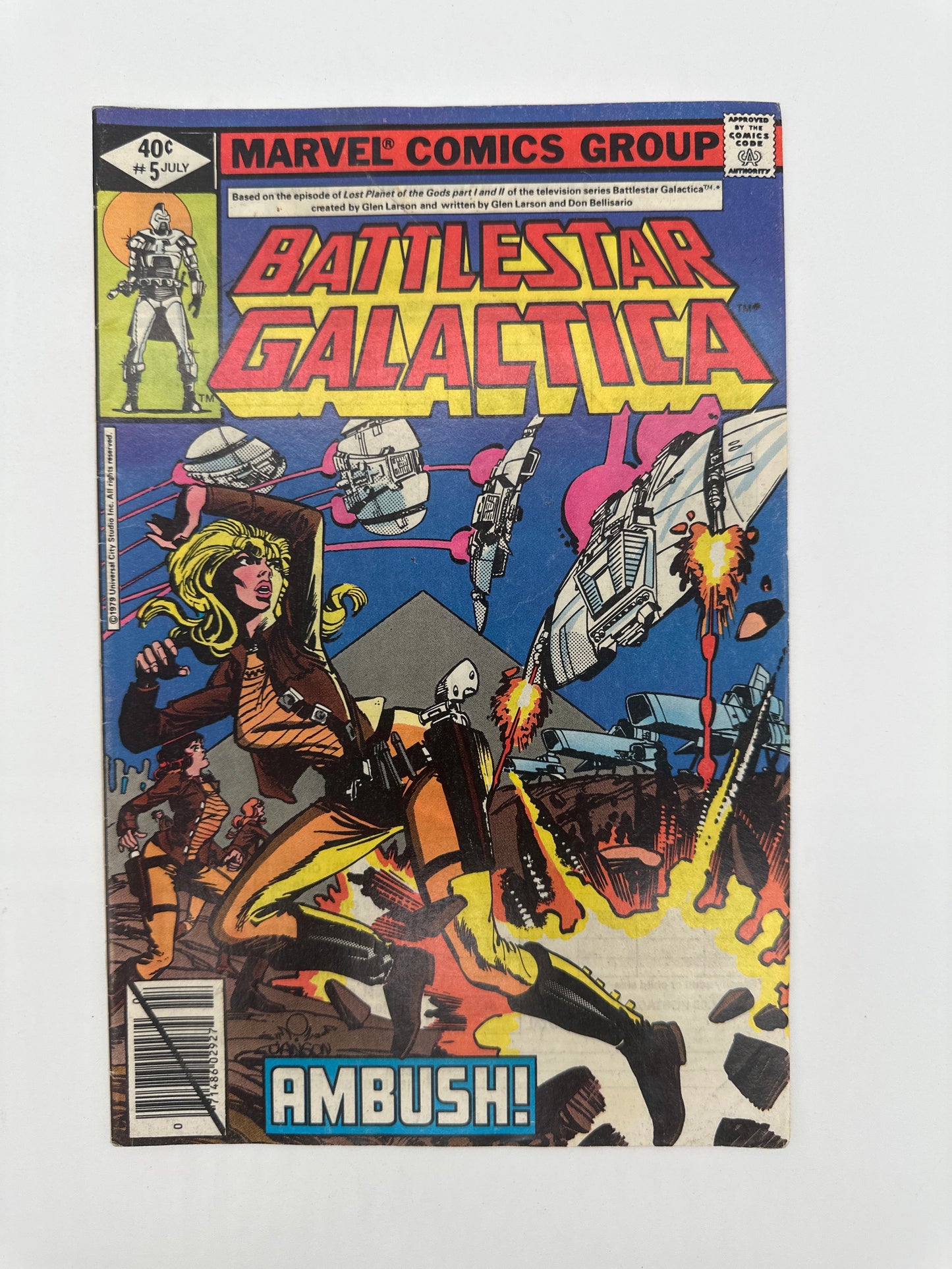 Battlestar Galactica #5 FN/VF