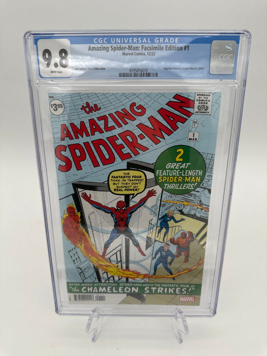 The Amazing Spider-Man #1 Facsimile Graded