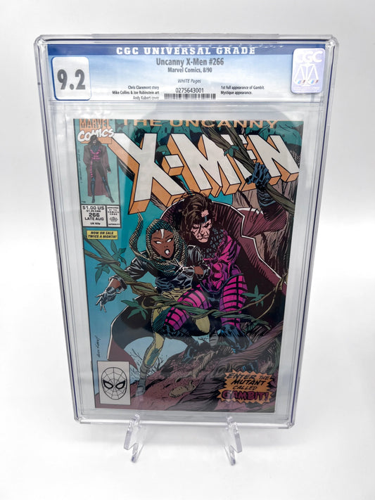 Uncanny X-Men #266 Graded (1st Appearance of Gambit)