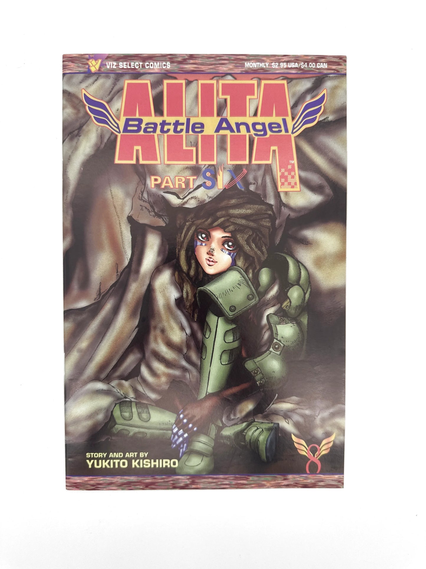 A comic book featuring an anime character.
