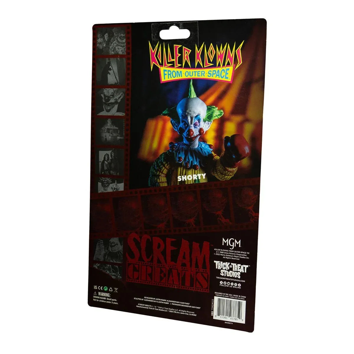 Killer Klowns From Outer Space Shorty Scream Greats 8-inch Action Figure - Glass City Comics & Collectibles
