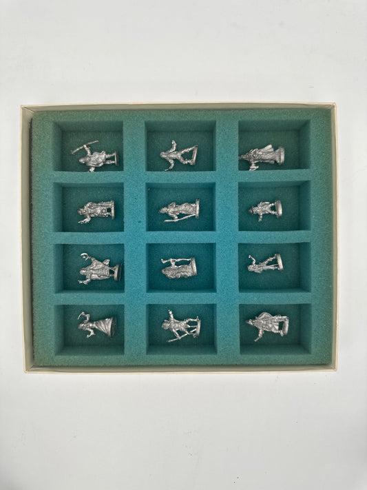 Vintage 1983 TSR Dungeons & Dragons Miniatures Set #5303 – 12 Metal Figures