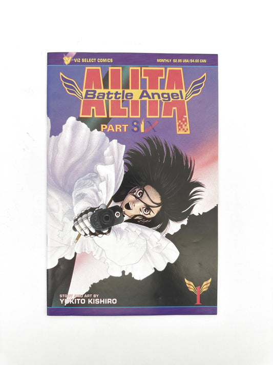 Manga comic book featuring "Alita: Battle Angel" Part 3.