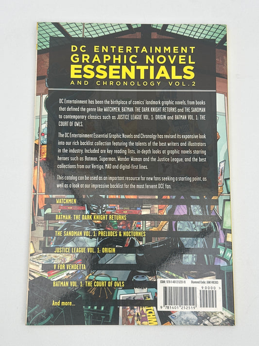 DC Entertainment Graphic Novel Essentials and Chronology 2014 TP VF/NM