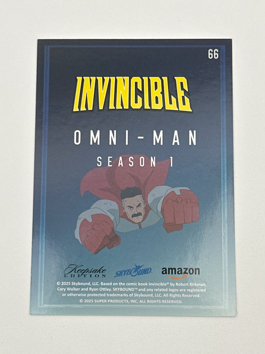 2025 Invincible Season 1 Keepsake Trading Card #066 Omni-Man Base Card