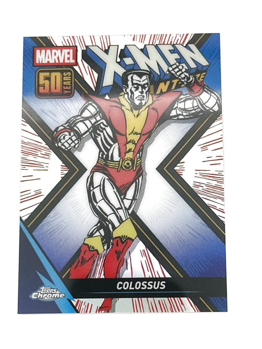 2025 Topps Marvel Chrome #000XM-2 Colossus X-Men Giant-Sized 50 Years