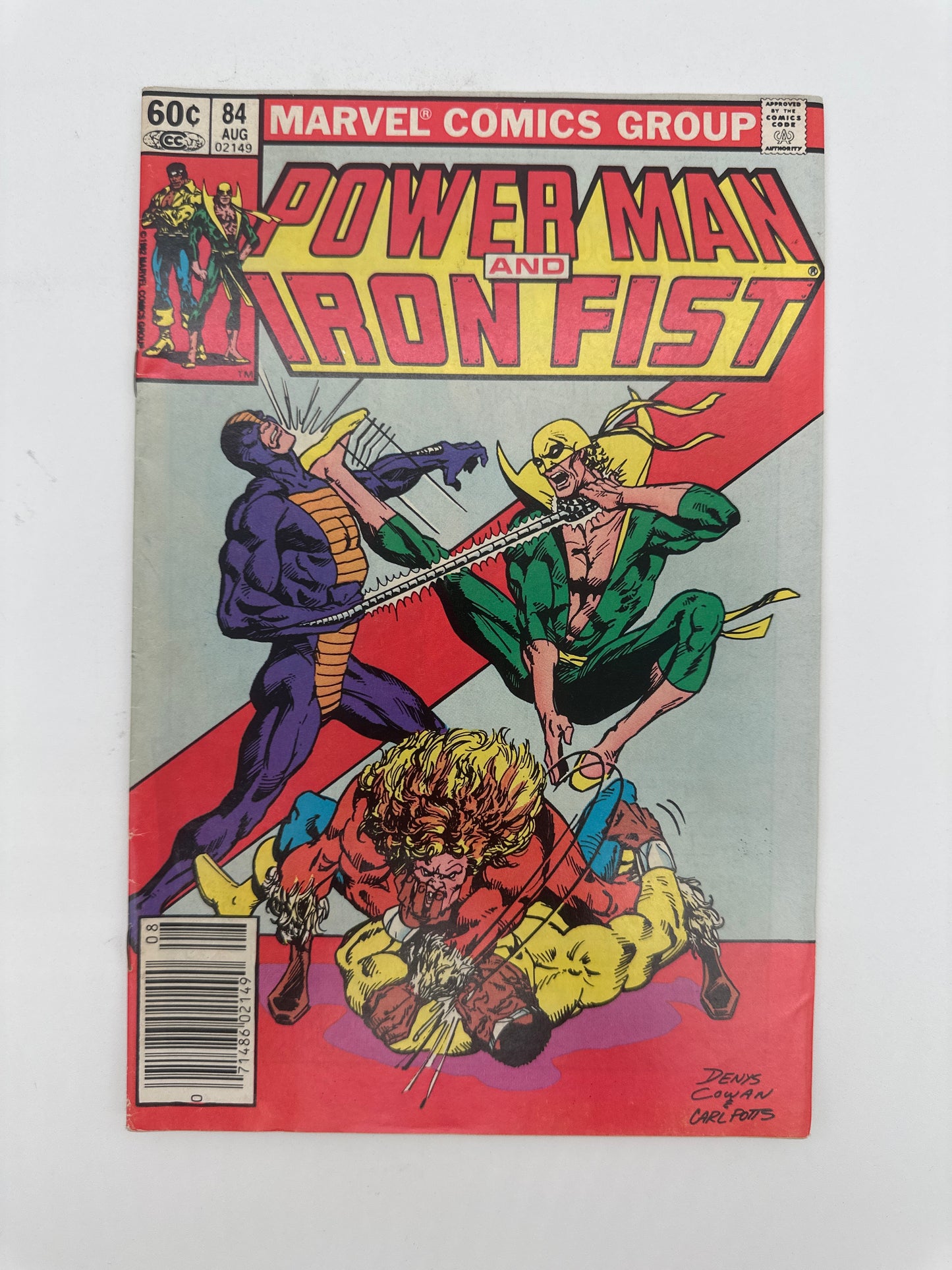Power Man and Iron Fist #84 Newsstand VF