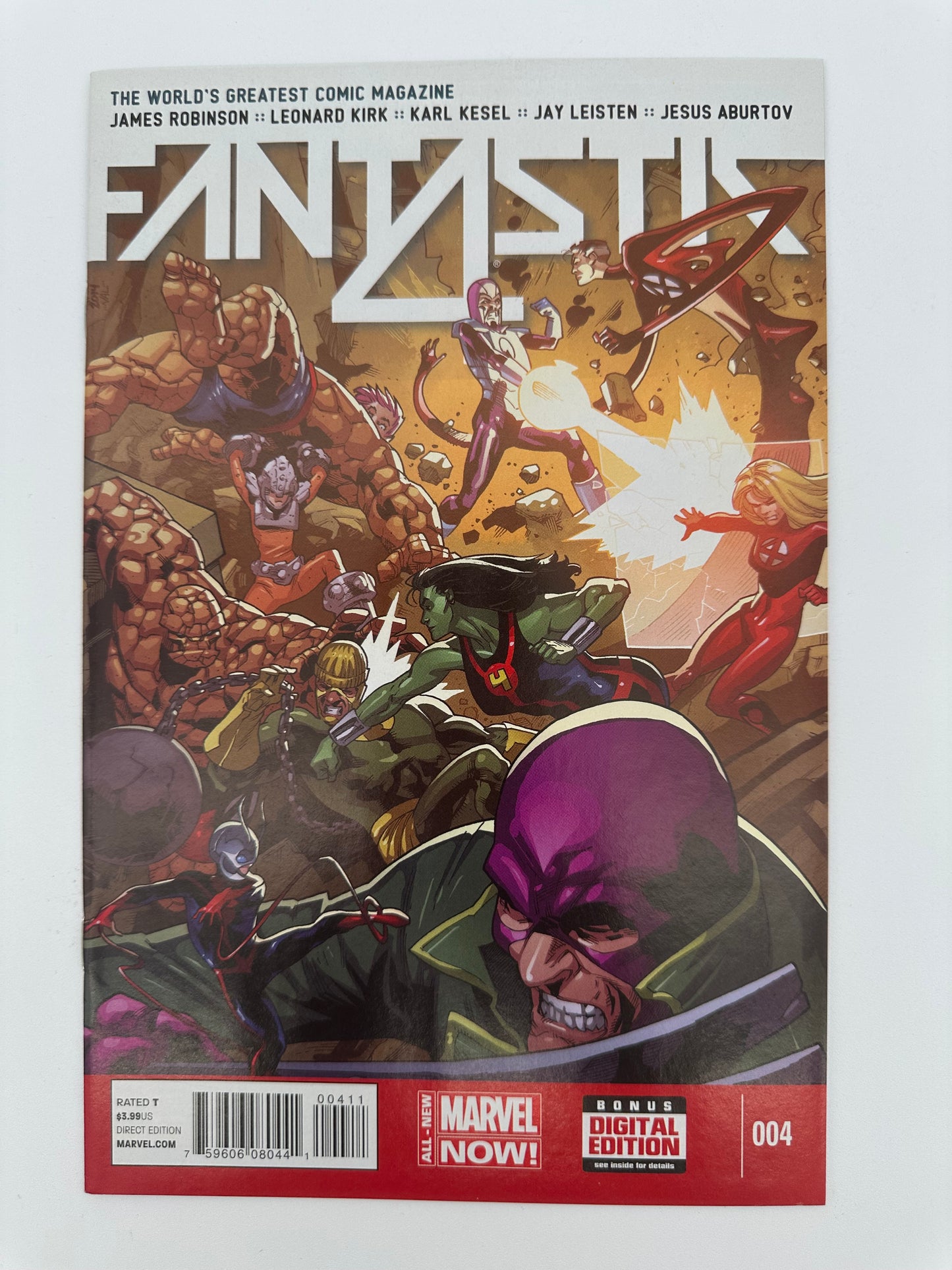 Fantastic Four Marvel Now #004 NM