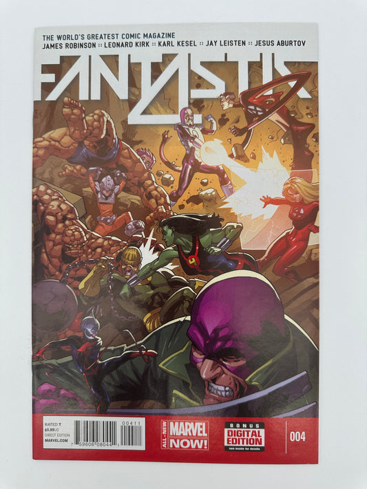 Fantastic Four Marvel Now #004 NM